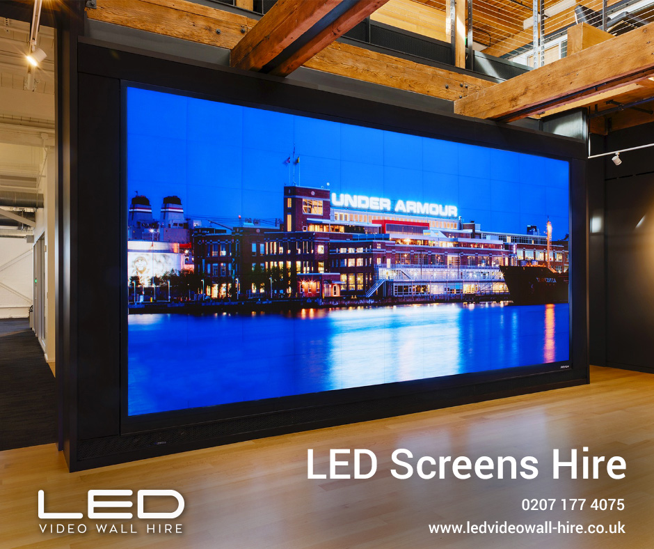 LED video wall hire London